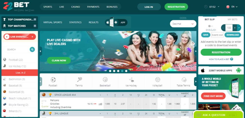 betting website